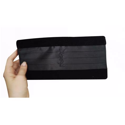 Yves Saint Laurent Velvet Clutch Bag 